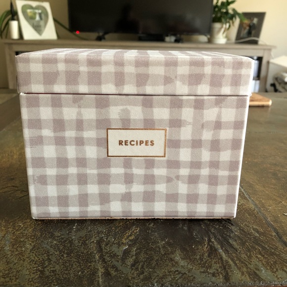 kate spade Other - Kate Spade Recipe Box